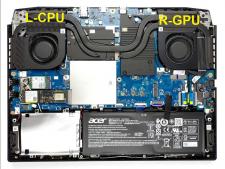 Вентилятор до ноутбука Acer Nitro AN515-58 №4